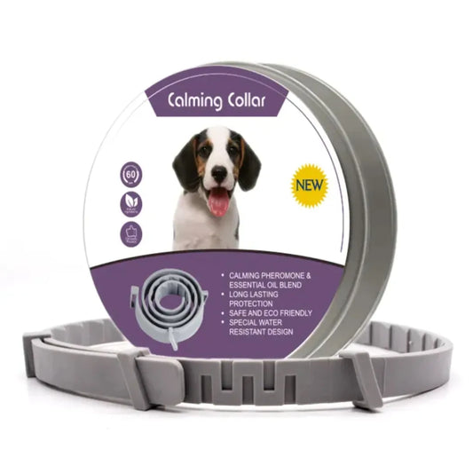 Collar Calming Gris Para Perro