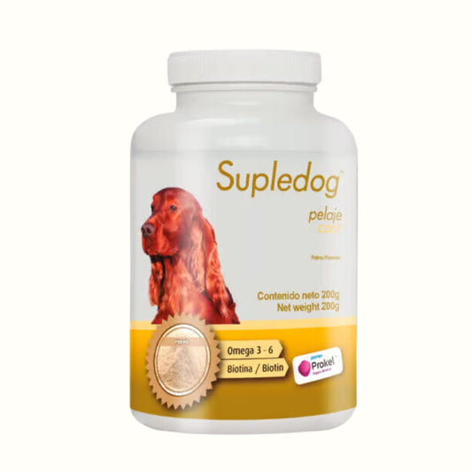 Supledog pelaje x 200 gr x 160 tabletas para perro