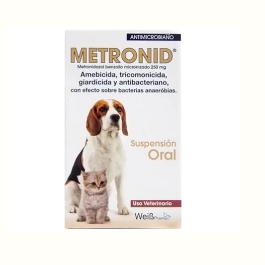 Metronid Suspensión Metronidazol Benzoilo 250mg