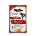Alimento Congelado Nativo Fresh sabor a Carne de Res Hígado y Remolacha Kanu Pet para Perros 100% Comida Real