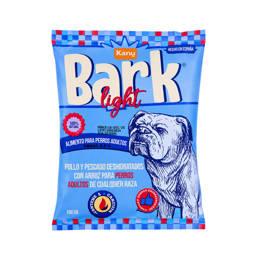 Alimento Seco Kanu Pet Bark Light Kanu Pet para Perro Adulto todas las razas con Pollo Bajo en Grasa