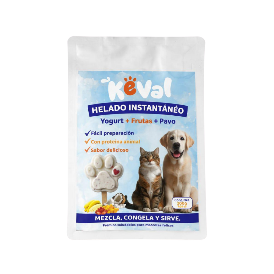 Helado Instantáneo en Polvo Hi Barf para Perros