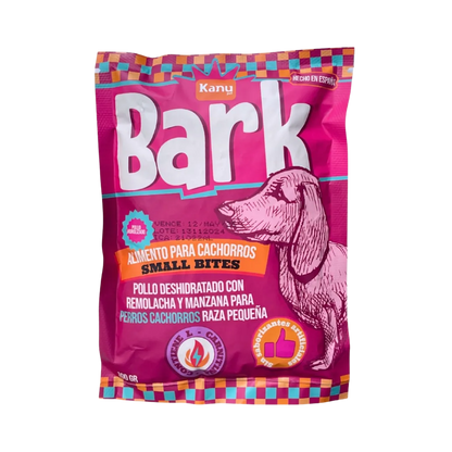 Alimento seco Bark Small Bites Pollo Kanu Pet para Perros Cachorros Razas Pequeñas