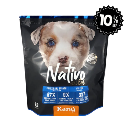 Alimento Seco Grain Free Nativo Wild Kanu Pet para Perro Cachorro