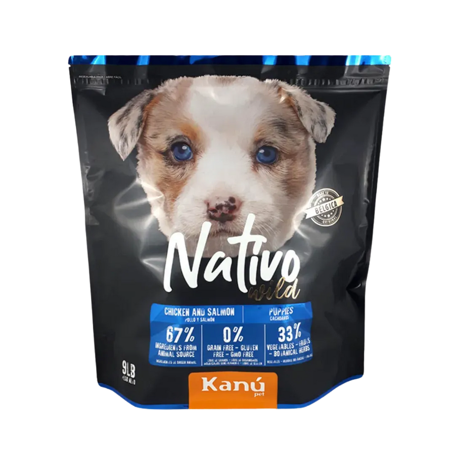 Alimento Seco Grain Free Nativo Wild Kanu Pet para Perro Cachorro