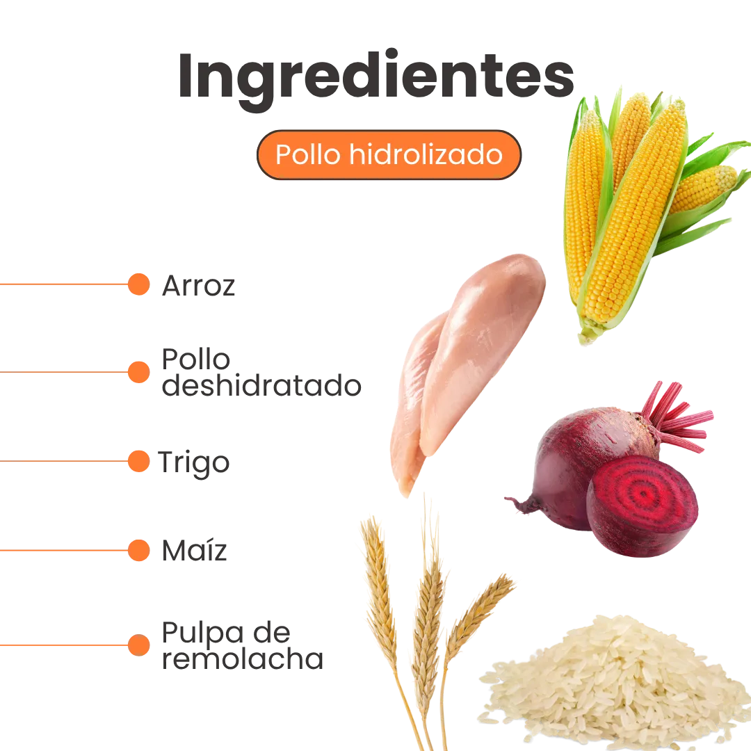 Alimento Seco Bark Pollo Kanu Pet para Perro Cachorros razas medianas y grandes