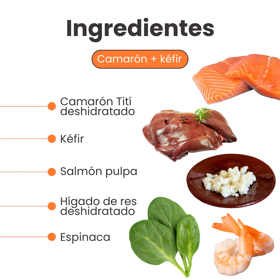 Alimento Liofilizado Para Gato K-Booster Camarón Kanu Pet Bolsa