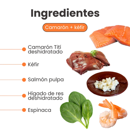 Alimento Liofilizado Para Gato K-Booster Camarón Kanu Pet Bolsa