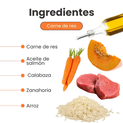 Alimento Húmedo Paté de Res Kanu Pet para Perros