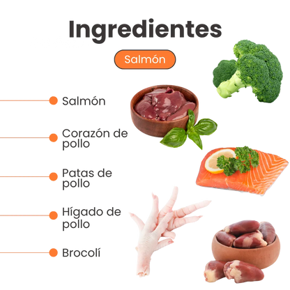 Alimento Húmedo Pate de Salmón Kanu Pet para Gatos