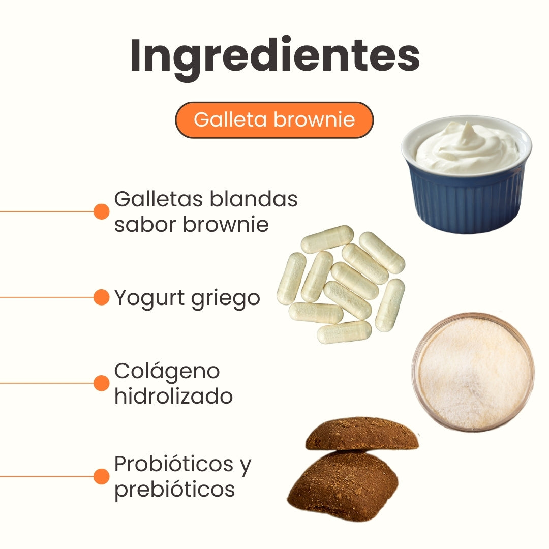 Kanu Helado Galleta Brownie Para Perro y Gato