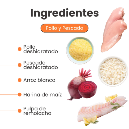 Alimento Seco Nativo HairBall Kanu Pet para Gato Adulto