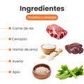 Alimento Congelado Burger sabor Carne Kanu Pet para Perros 100% Comida Real