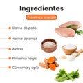 Alimento Congelado Burger sabor Pollo Kanu Pet para Perros 100% Comida Real