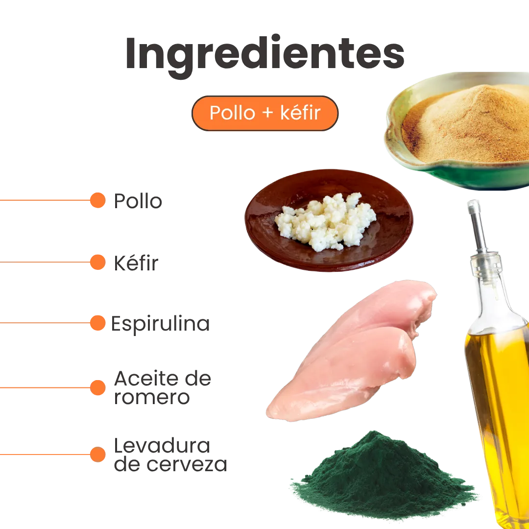 Alimento Liofilizado K-Booster Pollo Kanu Pet para Perro