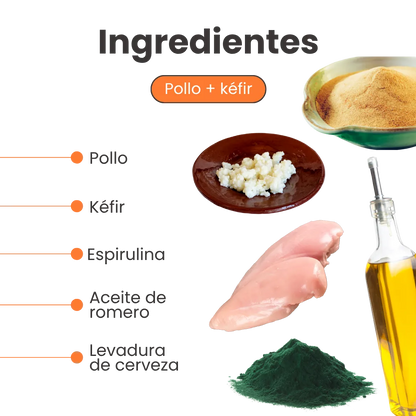 Alimento Liofilizado K-Booster Pollo Kanu Pet para Perro