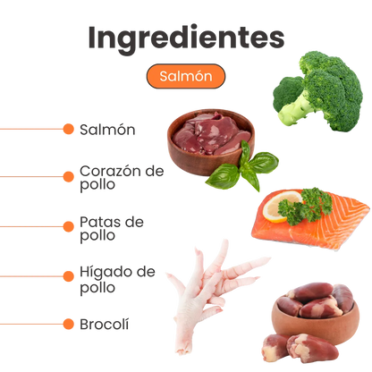 Alimento Húmedo Completo Chef's Recipe Salmón Kanu Pet para Gatos