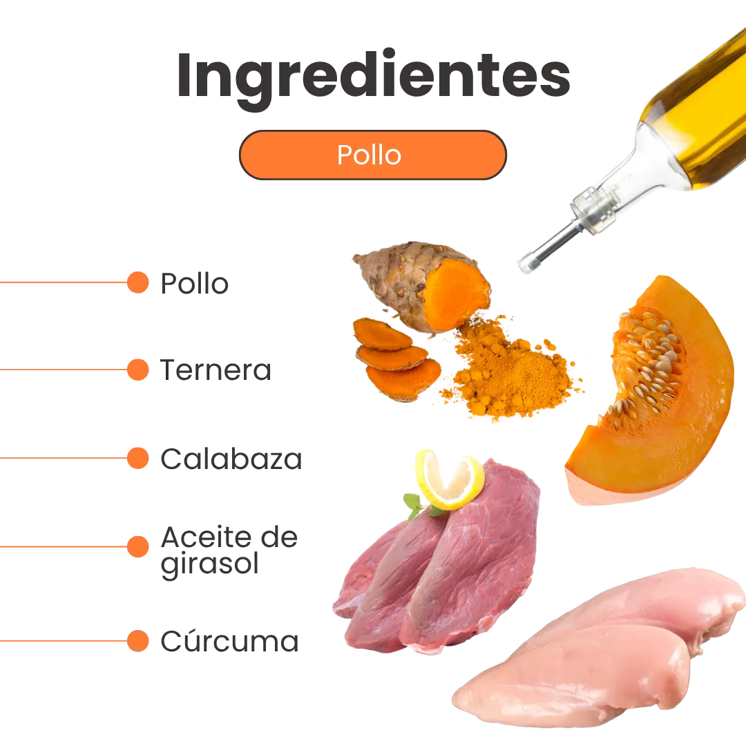 Alimento Húmedo Completo Chef's Recipe Pollo y Ternera Kanu Pet para Perros