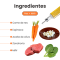 Alimento Liofilizado K-Booster Res Kanu Pet para Perro