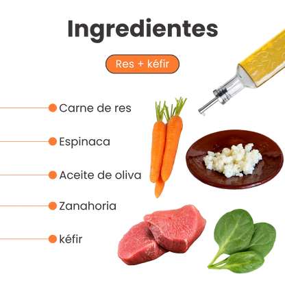 Alimento Liofilizado K-Booster Res Kanu Pet para Perro