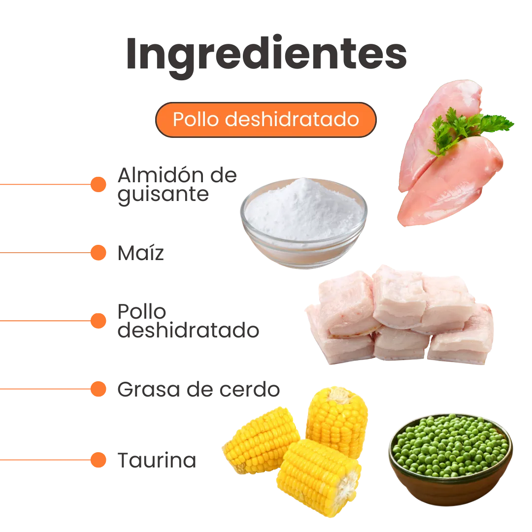 Snack Nuggets Sensitive Kanu Pet para Gatos