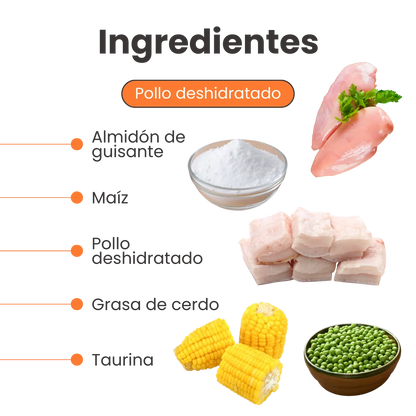 Snack Nuggets Sensitive Kanu Pet para Gatos