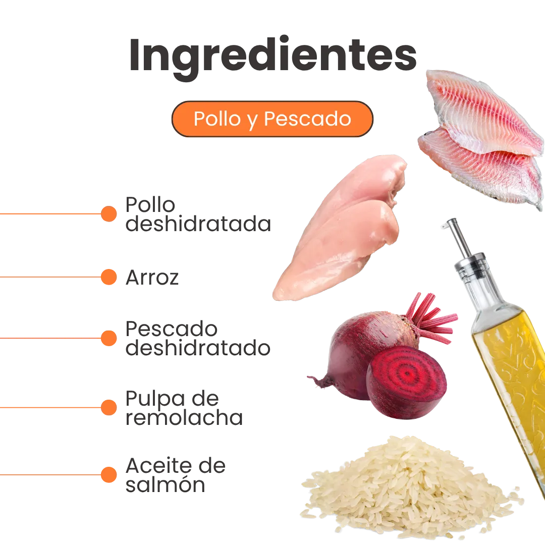 Alimento Seco Nativo Light Pollo/Pescado Kanu Pet para Gato Castrado