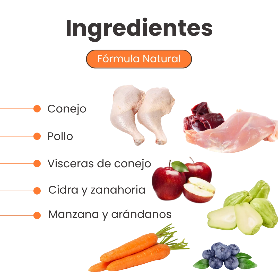 Alimento Húmedo Nativo Chef’s Recipe Conejo Kanu Pet para Perros