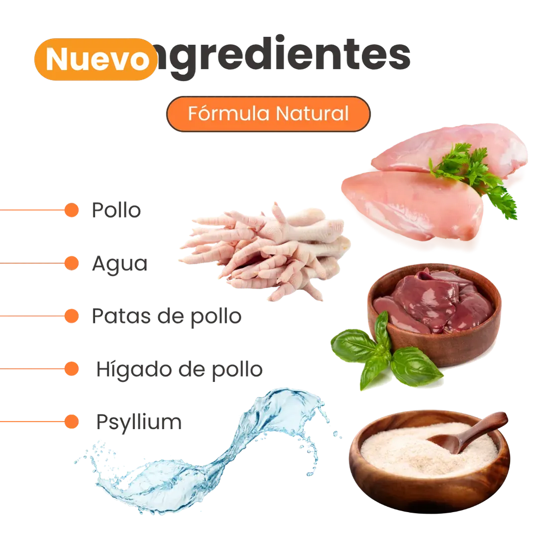 Alimento Congelado Nativo Fresh Pollo Kanu Pet para Gato Adulto y Cachorro