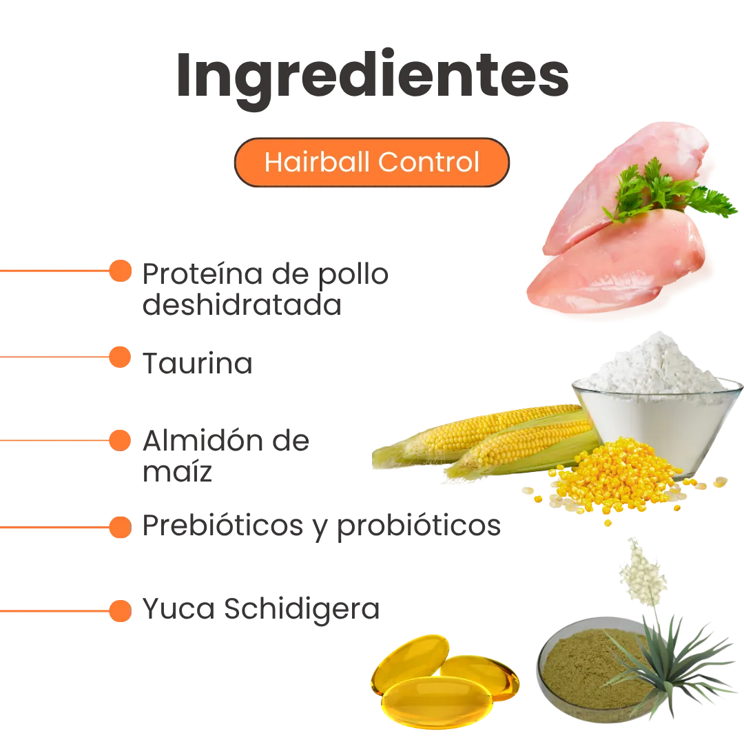 Snacks Nuggets Hairball Control para Gatos