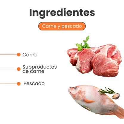 Alimento Húmedo Paté de pescado Kanu Pet  para Gato