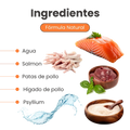 Alimento Congelado Nativo Fresh Salmón Kanu Pet para Gato Adulto y Cachorro