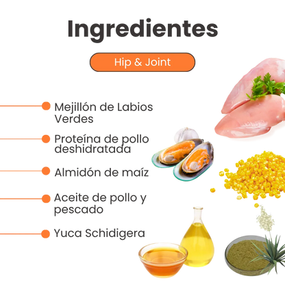 Snacks Kanu Vet Hip and Joint para perros