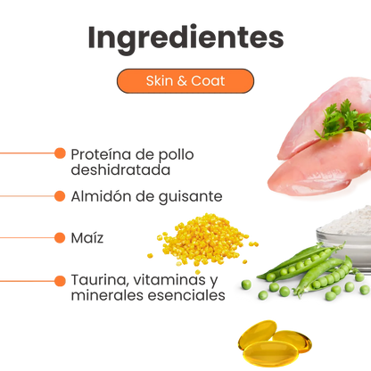 Snacks Skin and Coat Kanu Vet para Gatos