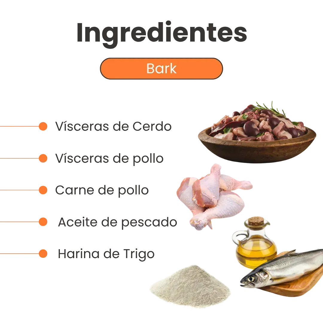 Alimento Húmedo Bark Pollo / Cerdo Kanu Pet para Perro toda raza
