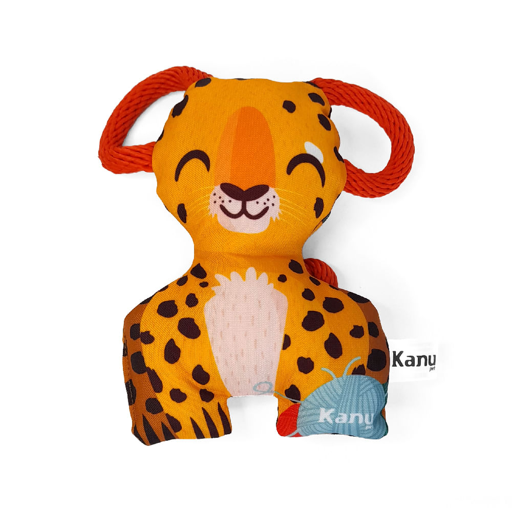 Juguete Peluche Tigre Safari Kanu Pet para Perro