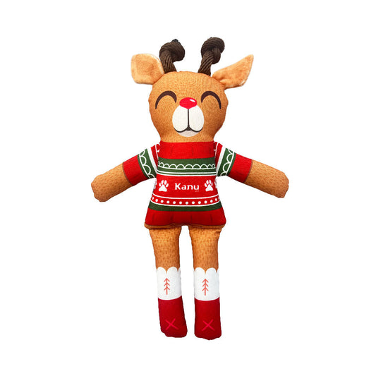 Juguete Peluche Venado Navidad Kanu Pet para Perro