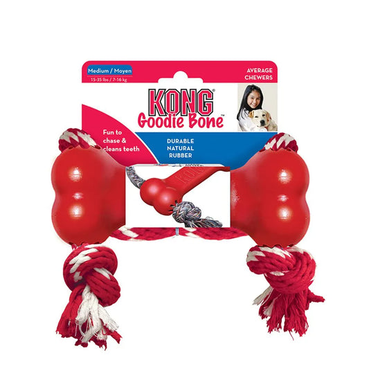 Juguete Kong Hueso Classic Con Lazo Para Perro