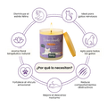 Vela Reduce Anxiety Kanu Pet para Gatos aroma Rose Temptation