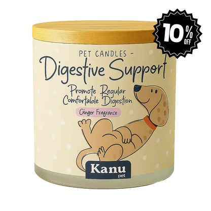 Vela Digestive Support Kanu Pet para Perros aroma Ginger