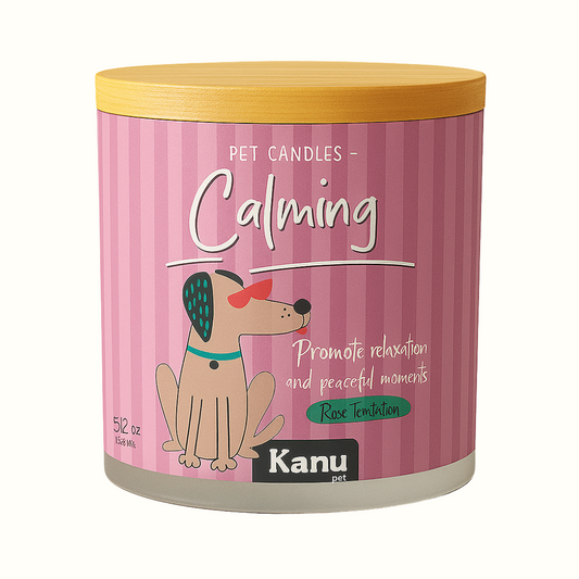 Vela Calming Kanu Pet para Perros aroma Rose Tentation