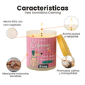 Vela Calming Kanu Pet para Perros aroma Rose Tentation