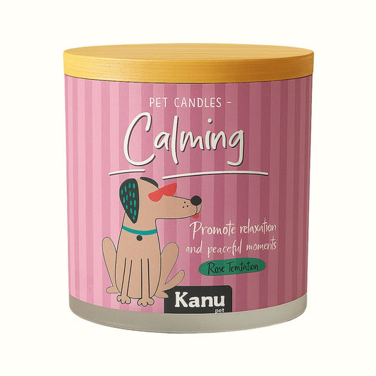 Vela Calming Kanu Pet para Perros aroma Rose Tentation