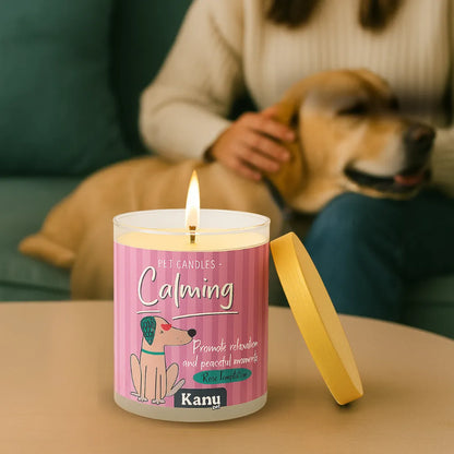 Vela Calming Kanu Pet para Perros aroma Rose Tentation