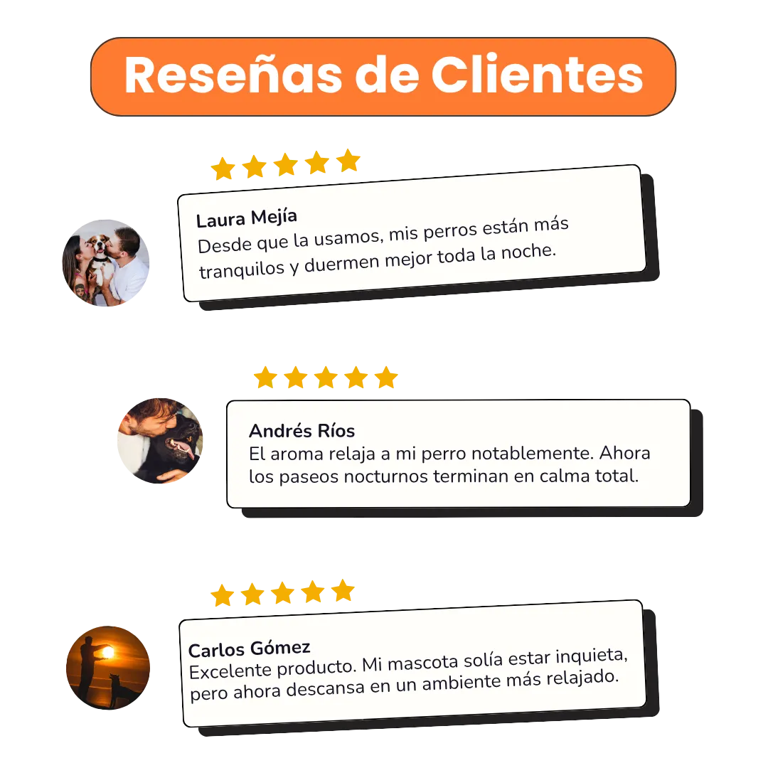 Vela Calming Kanu Pet para Perros aroma Rose Tentation