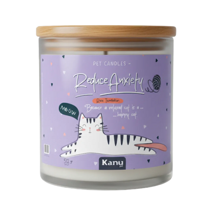 Vela Reduce Anxiety Kanu Pet para Gatos aroma Rose Temptation