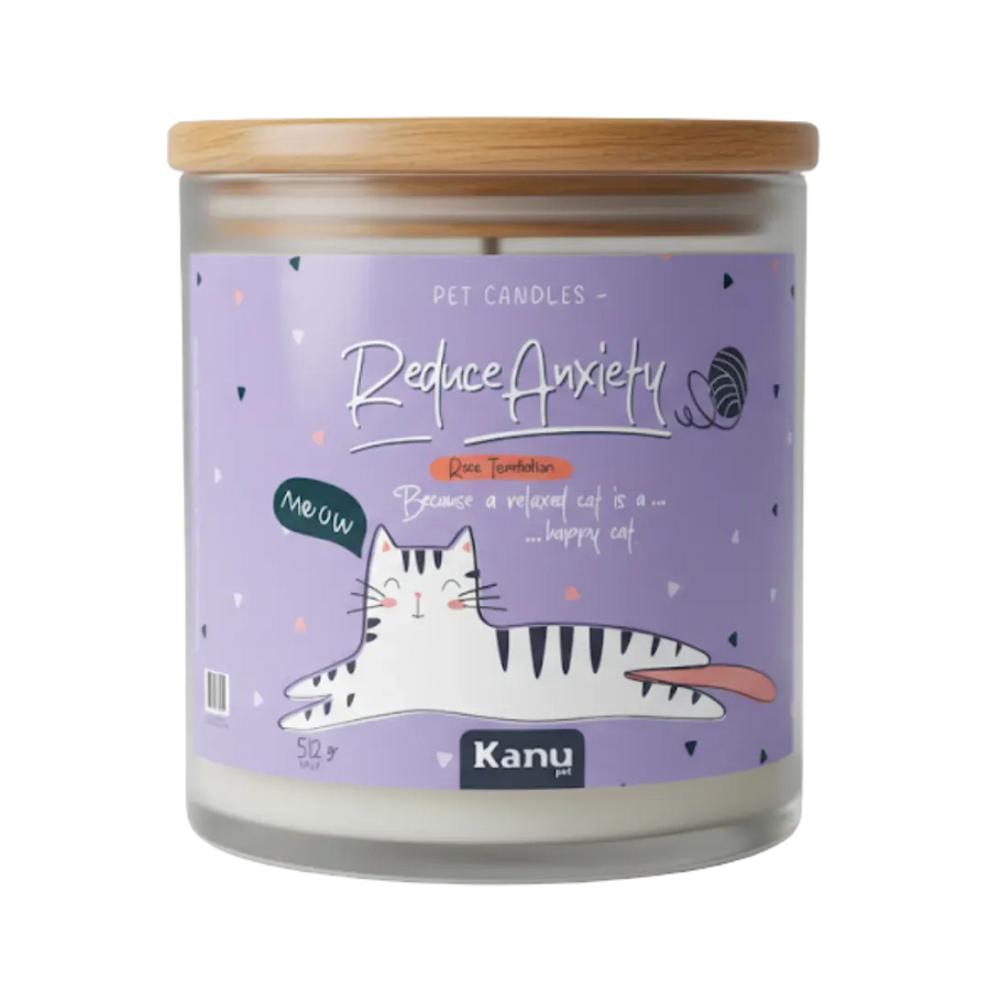 Vela Reduce Anxiety Kanu Pet para Gatos aroma Rose Temptation