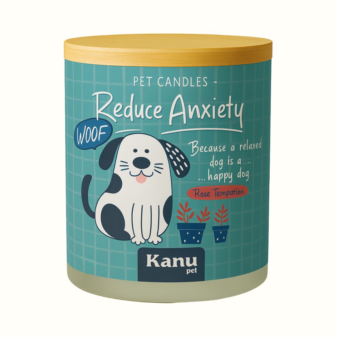Vela Reduce Anxiety Kanu Pet para Perros aroma Rose Temptation