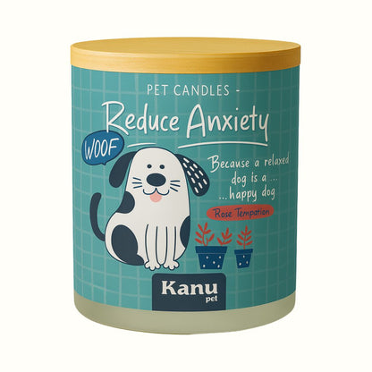 Vela Reduce Anxiety Kanu Pet para Perros aroma Rose Temptation