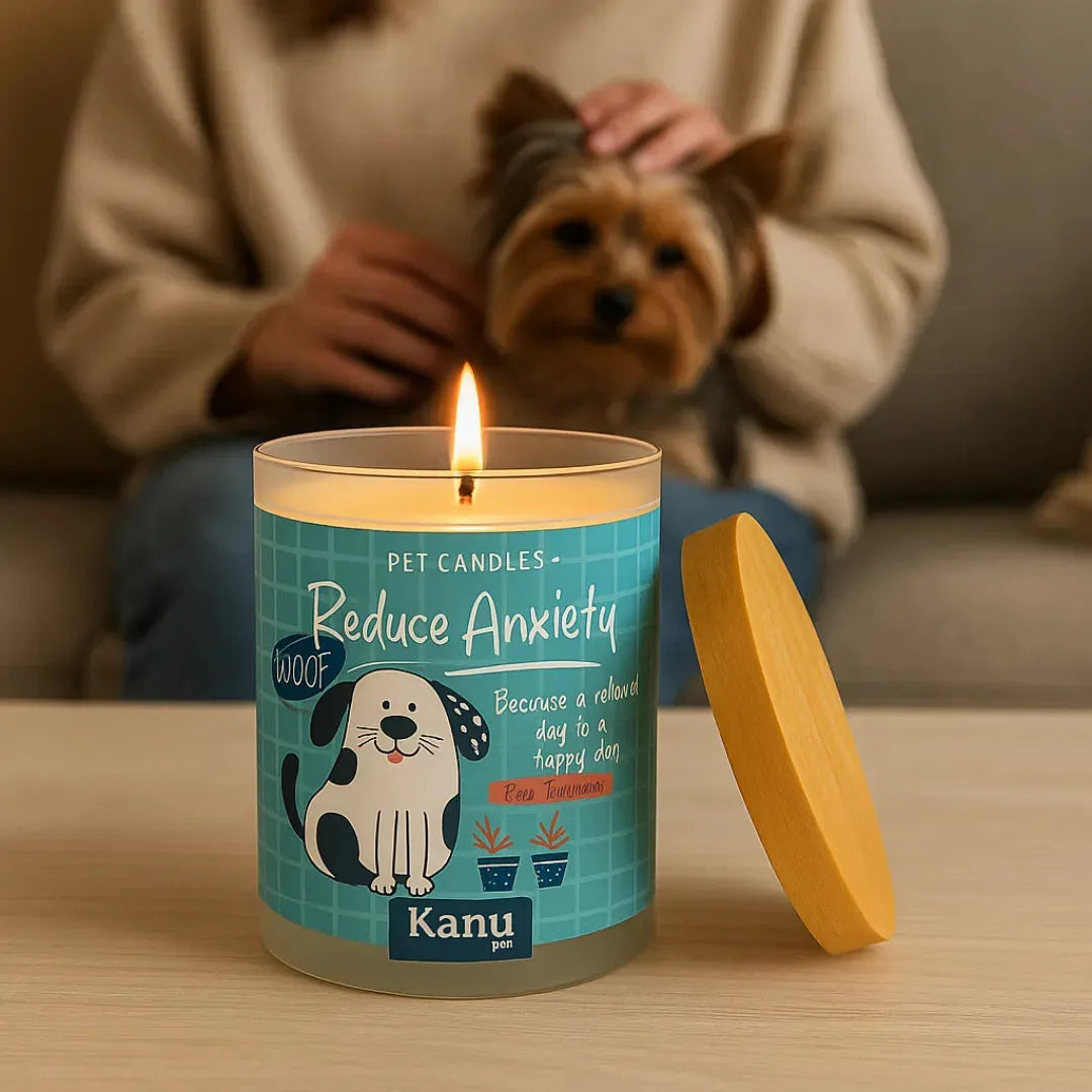 Vela Reduce Anxiety Kanu Pet para Perros aroma Rose Temptation